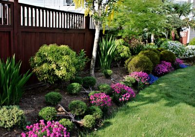 Cedar Mulch Installation in Ventura County, CA