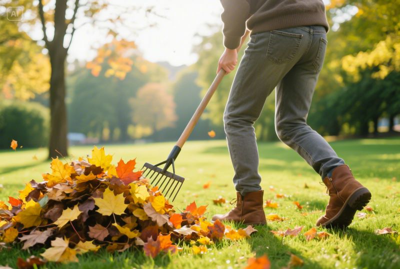 Fall Lawn Cleanup