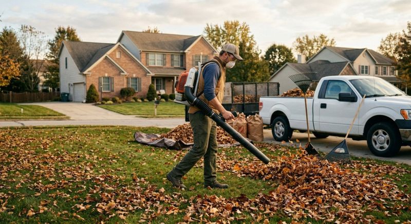 Leaf Raking Service in Ventura County, CA