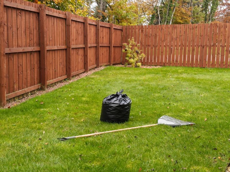 Products For Fall Lawn Cleanups in use